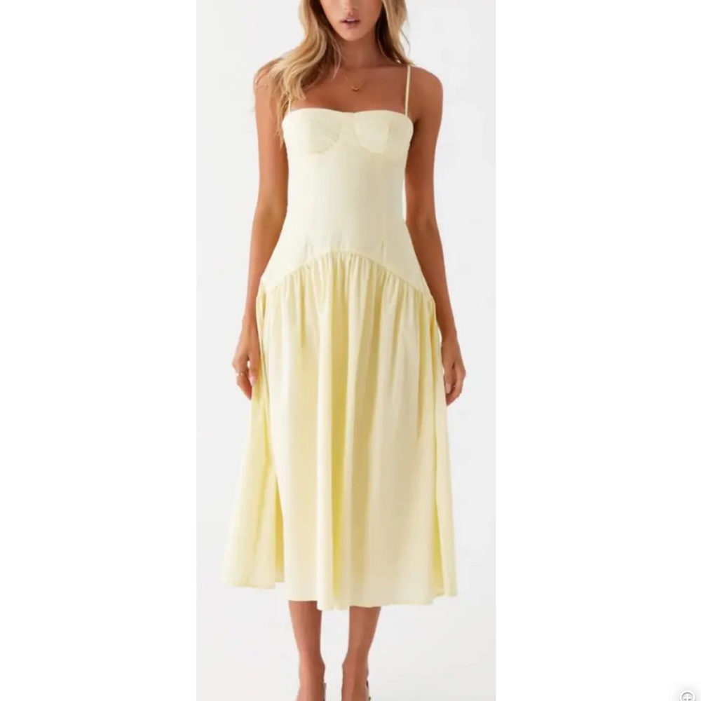 peppermayo yellow dress